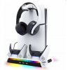 iPega PlayStation 5 Slim, Dualsense, Pulse 3D RGB dock w/ cooling, white (PG-P5S006)
