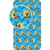 Jerry Fabrics licenčné prestieradlo z bavlny Sponge Bob blue 90x200