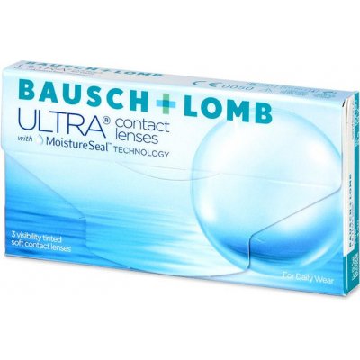 Bausch & Lomb Bausch & Lomb ULTRA (3 šošovky) Dioptrie -9,00, Zakrivenie 8.5