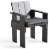 HAY Podsedák Crate Dining Chair, anthracite