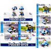 Stavebnica Polícia – mini vozidlá, 4 varianty