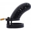 Pánsky pás cudnosti - Perf Black (9,5 x 3,3 cm) - gb18230