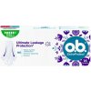 OB tampóny Ultimate Leakage Protection Super + Comfort Super + 16 ks