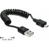Gembird CC-MUSB2C-AMBM-0.6M micro USB 2.0, 0,6m, černý