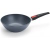 WOLL Wok DIAMOND LITE 26 CM, odnímateľná rukoväť, titán