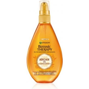 Garnier Botanic Therapy Argan Oil & Camelia Extract vyživující olej pro mdlé, těžko upravitelné vlasy 150 ml