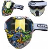 UNIT NO.02 655 MASKA S GOGLAMI Motocross Motocykel Snowboardová lyža Paintball