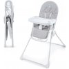 Jedálenská stolička Kinderkraft Binci light grey