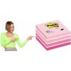 3M Bloček kocka Post-it 76x76 ružová