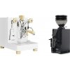 Lelit Bianca PL162T V3, white + Eureka Mignon Zero 55s, BL black