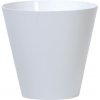 kvetináč 30cm TUBUS DTUB300-S449 biely plastový PROSPERPLAST