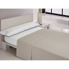 Homania Vrchná plachta Happy Home MIX COLORS Sivá 180 cm posteľ