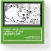Moody Cats Magic Velvet Coloring Set