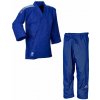 JUDO KIMONO ADIDAS CONTEST J650 MODRÉ - stříbrné pruhy Velikost: 160