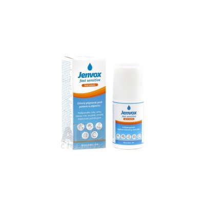 Jenvox fast sensitive Proti poteniu roll-on antiperspirant 1x50 ml