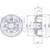 Brzdový bubon Delphi Deutschland GmbH BF324