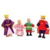 Bigjigs Toys Drevené postavičky kráľovská rodina