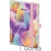 Kapesní diář 2027 A6 Vario Feathers s gumičkou - Helma