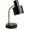 | Halo Design 746927 - Stolná lampa VOGUE 1xE27/40W/230V čierna/mosadz | 746927