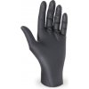 Rukavice nitrilové čierne, nepúdrované (veľkosť M) [100 ks]