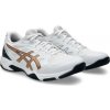 Asics GEL-ROCKET 11 WHITE / PURE GOLD, UK 6, EU 40, US 7, 25 cm