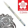 Technické pero SAKURA Pigma Micron čierna 005 - 0.2 mm (Technické pera SAKURA)