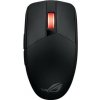 ASUS ROG Strix Impact III Wireless herná myš (90MP03D0-BMUA00) WiFi (USB prijímač) / Bluetooth / Optická (36000 dpi) / Skrolovacie koliesko / Čierna