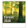 Nástenný kalendár Les 2026