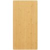 vidaXL Stolová doska 50x100x4 cm bambus
