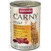 Animonda, Nemecko Animonda CARNY® cat Adult hovädzie,kura a kačacie srdiečka bal. 6 x 400 g konzerva
