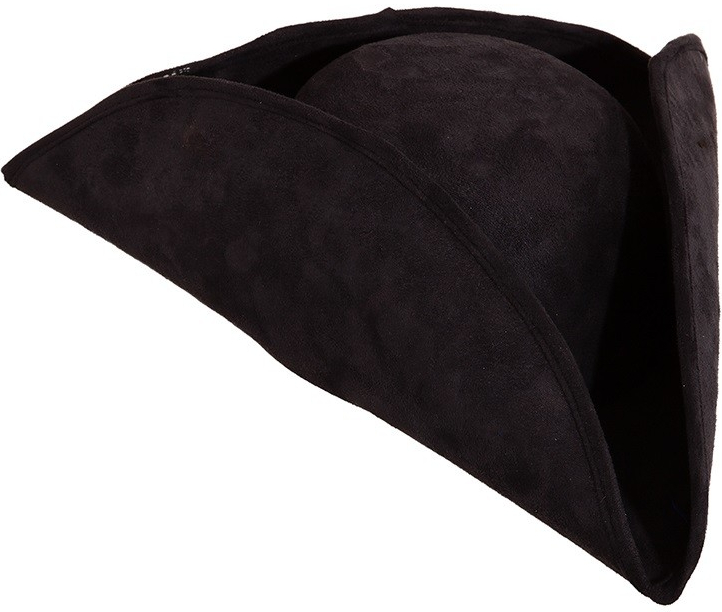 Pirátsky klobúk Čierny