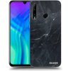 Picasee silikónový prehľadný obal pre Honor 20 Lite - Black marble