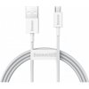 Baseus CAMYS-02 Superior Fast Charging Datový Kabel MicroUSB 2A 1m White 6953156208490S