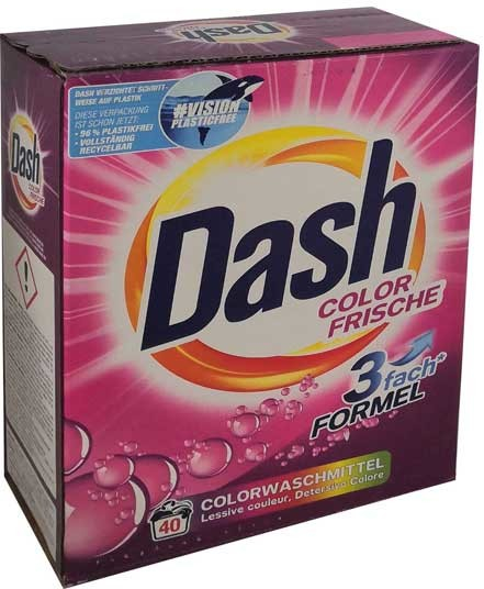 Dash Color Frische prací prášok na farebnú bielizeň 2,6 kg 40 PD