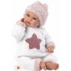 Llorens 63648 NEW BORN - realistická bábika bábätko so zvukmi a mäkkým látkovým telom - 36 cm