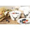 Mars & More Porcelánová miska s jeleňom Red Deer - Ø13*7,5cm - Mars & More