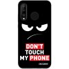 Picasee Fashion Case pre Huawei P30 Lite - Angry Eyes - Transparent