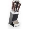 Sada nožov G21 Gourmet Dynamic 5 ks + černo-nerezový blok 60022163
