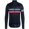 Rapha Men's Brevet Insulated Jacket dark navy/hi-vis pink