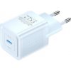 Wall Charger, Vention, FEPL0-EÚ, USB-C, 20W, GaN (blue)