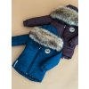 Dark blue zimná bunda Farba: Tmavá modrá, Veľkosť: 128/134