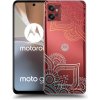 Picasee silikónový prehľadný obal pre Motorola Moto G32 - Kvetinový vzor