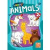 Happy Animals - omaľovánka - Taktik
