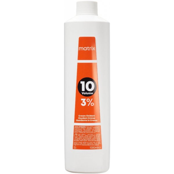 Farba na vlasy Matrix krémový Oxidant 3% 10 vol. 1000 ml