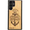 Drevený kryt Samsung Galaxy S22 Ultra Námorník Dub