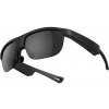 AppleMix Polarizačné cyklistické okuliare - integrované Bluetooth slúchadlá / handsfree - čierne tmavé sklo