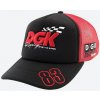 DGK šiltovka - Sakura Trucker Hat Black/Red (MULTI) veľkosť: OS