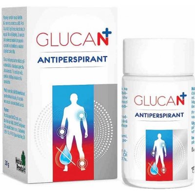 Glucan antiperspirant