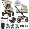 EASYWALKER SET Kočík 4v1 Jimmey Sand Taupe XXL RWS + CYBEX Aton B2 i-Size + základňa