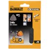 DeWALT DTM3095 Brusná mřížka EXTREME P240 pro DTM3095, 93 x 93 mm, 5 ks